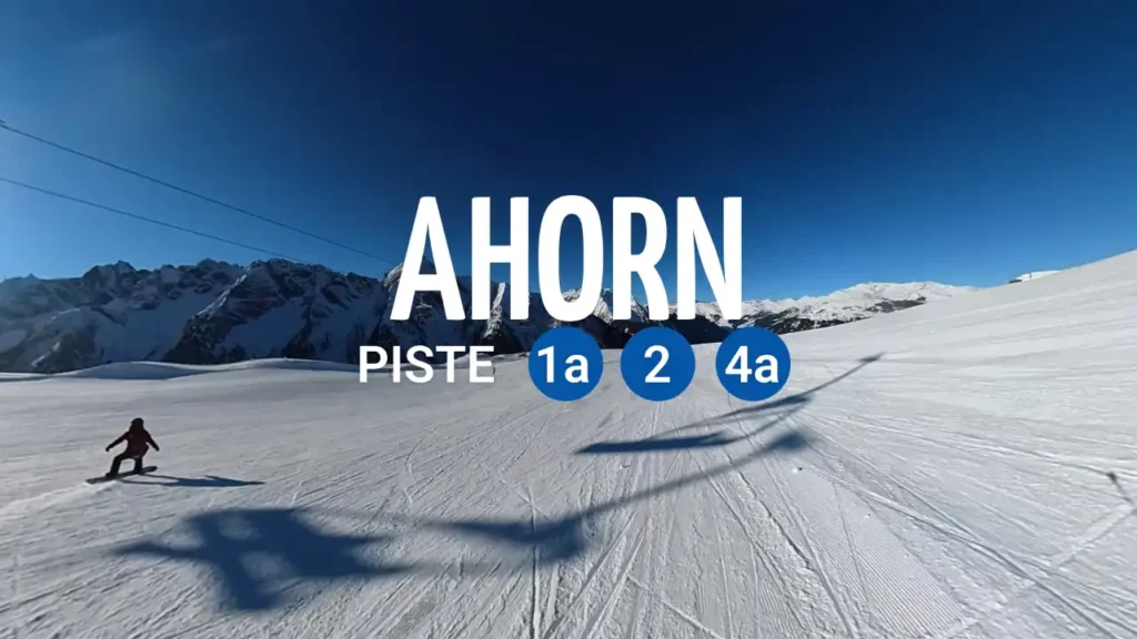 Ahorn (Zillertal) blauwe pistes 1a - 2a - 4a
