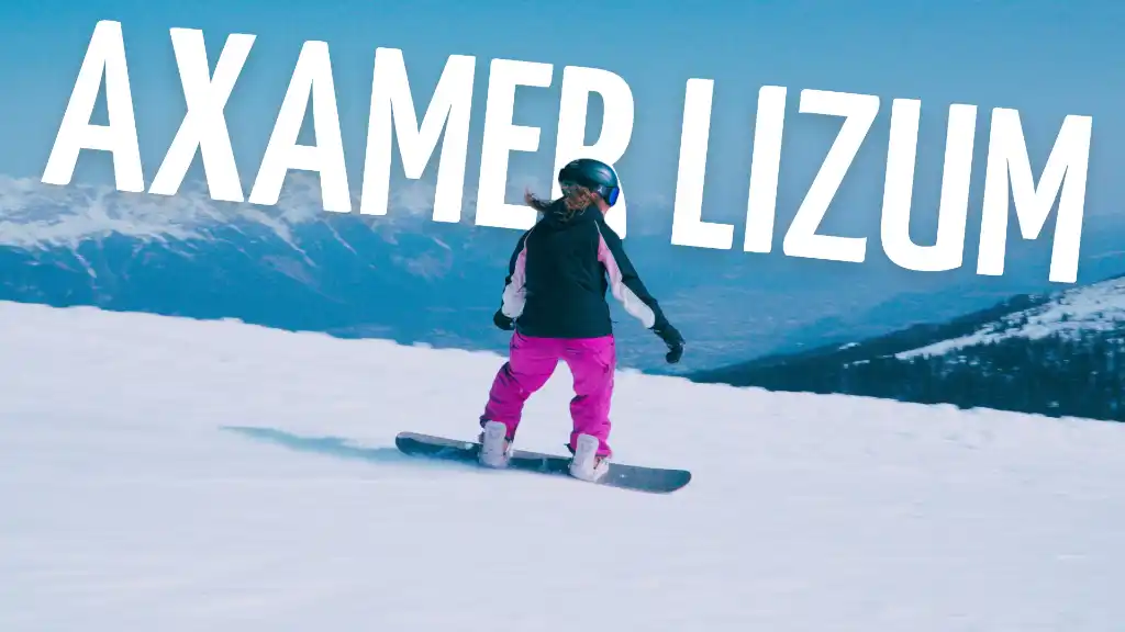 Snowboarder Axamer Lizum