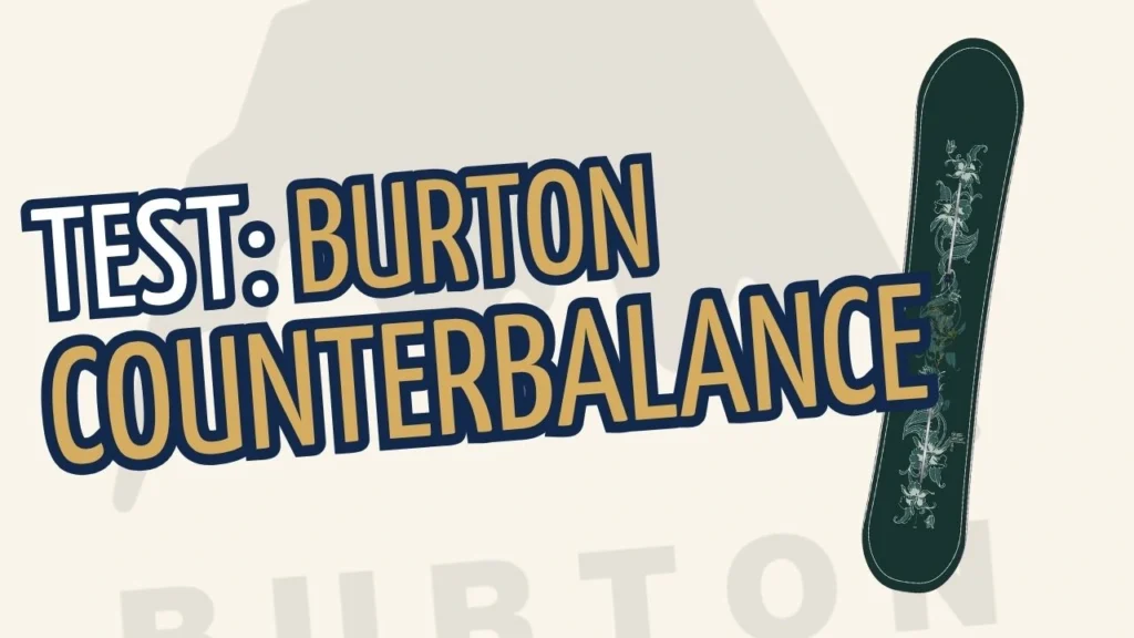 Burton Counterbalance 25/26 snowboard getest