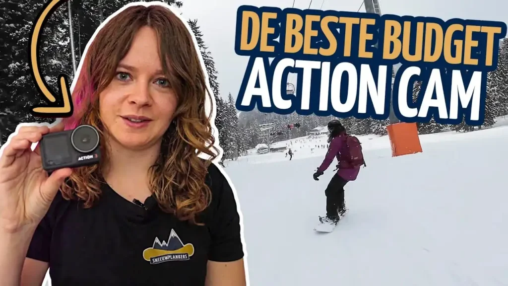 de beste budget actioncam voor wintersport: DJI Osmo Action 3