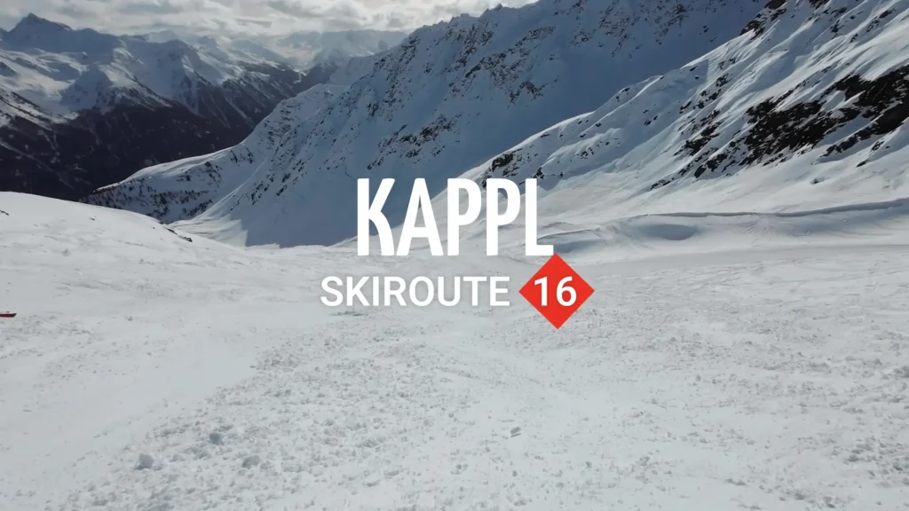 Kappl skiroute 16