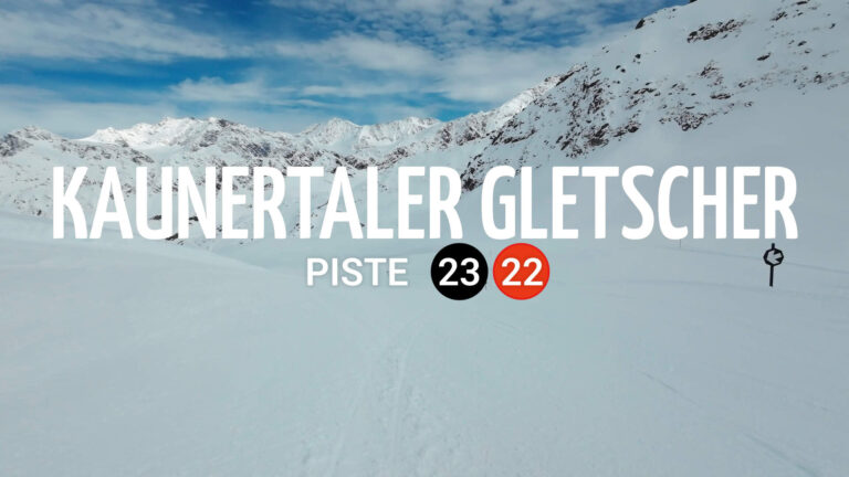 Kaunertaler Gletscher piste 23 en 22