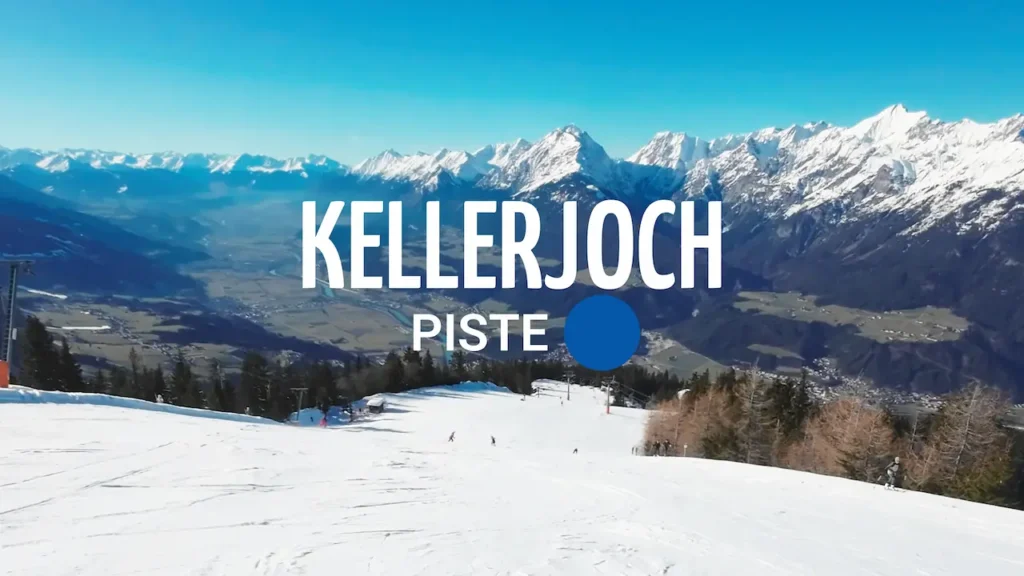 Blauwe piste in Kellerjoch