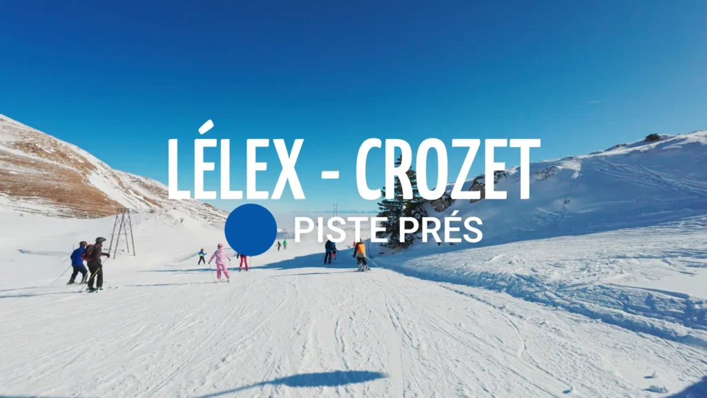 Lélex-Crozet (Monts Jura) piste prés