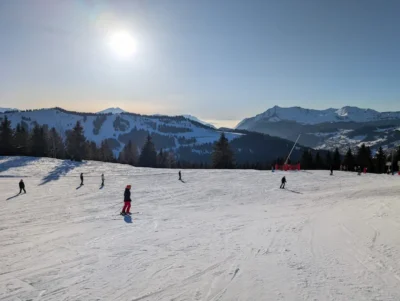 Les Gets op 5 februari 2025