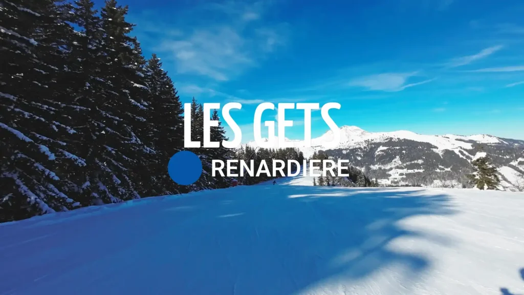 Les Gets piste Renardiere