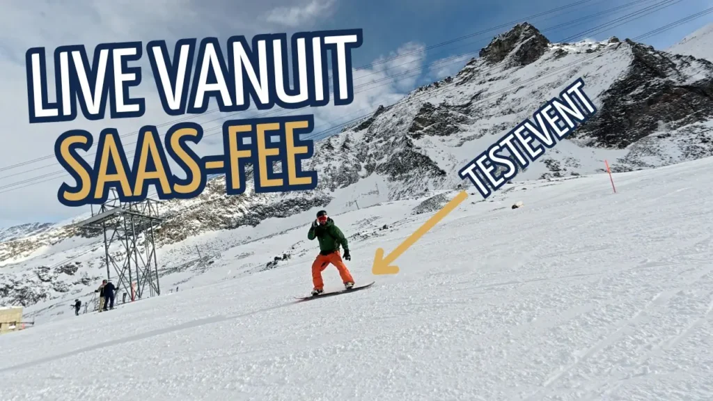 Live wintersport update uit Saas-Fee