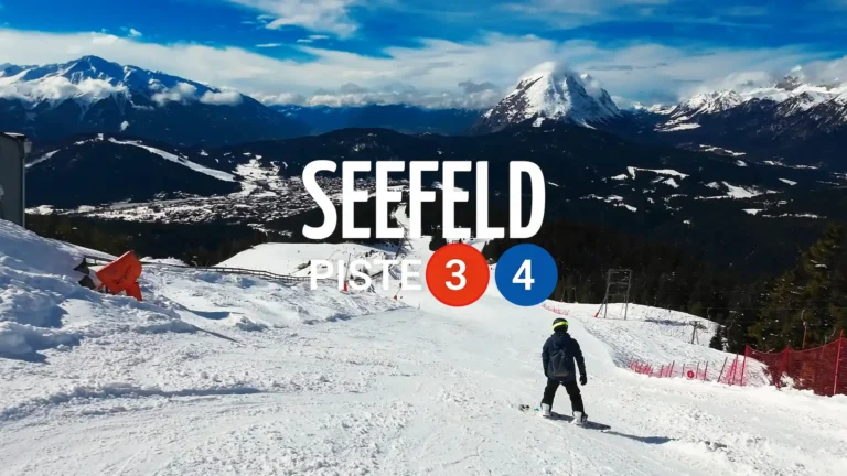 Piste 3 en 4 in Seefeld Rosshutte