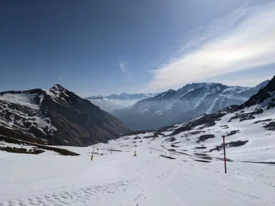 Piste Ischgl in de lente