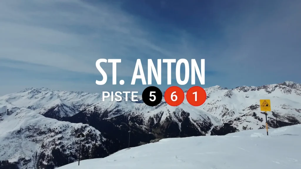 Sankt Anton piste 5, 6 en 1
