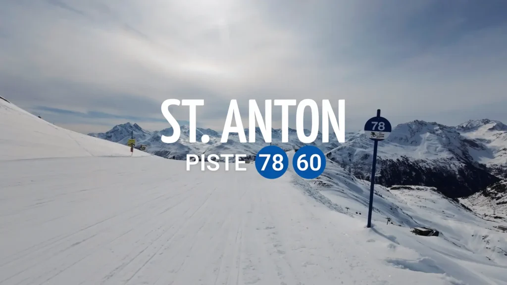 Sankt Anton piste 78 en 60