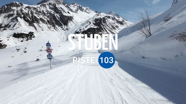 Stuben am Arlberg piste 103