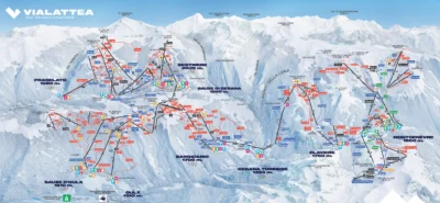 Pistekaart VIalattea