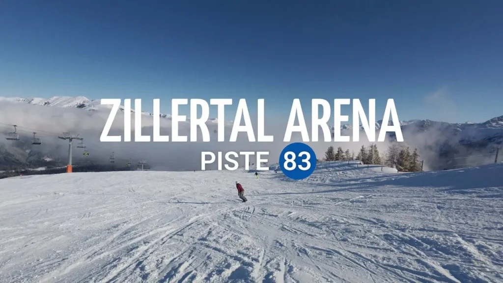 Zillertal Arena Piste 83 Hochkrimml